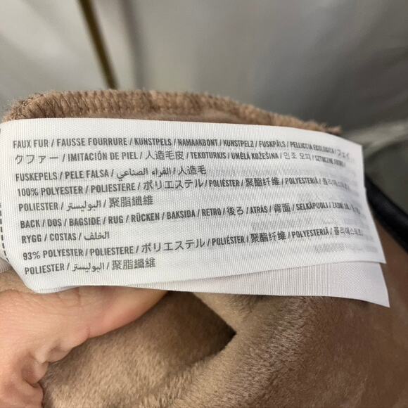 Abercrombie & Fitch Brown Sherpa Hoodie - Picture 9 of 11